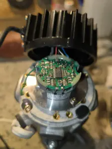 Электродвигатель Sanyo Denki с редуктором