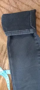 Джинсы утеплённые на флисе на девочку