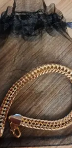 Браслет под золото на руку (бижутерия), новый-3шт