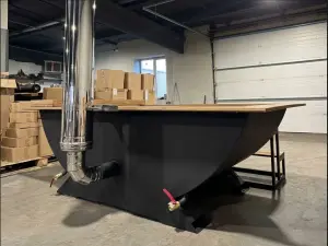 Банный чан купель