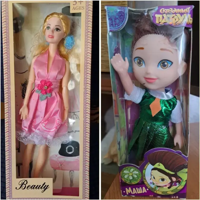 Куклы, новые в коробке-2шт