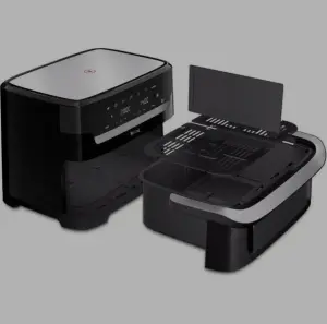 Аэрогриль TАэрогриль  Tefal Dual Easy Fry Flex EY9228E0, 9 л,