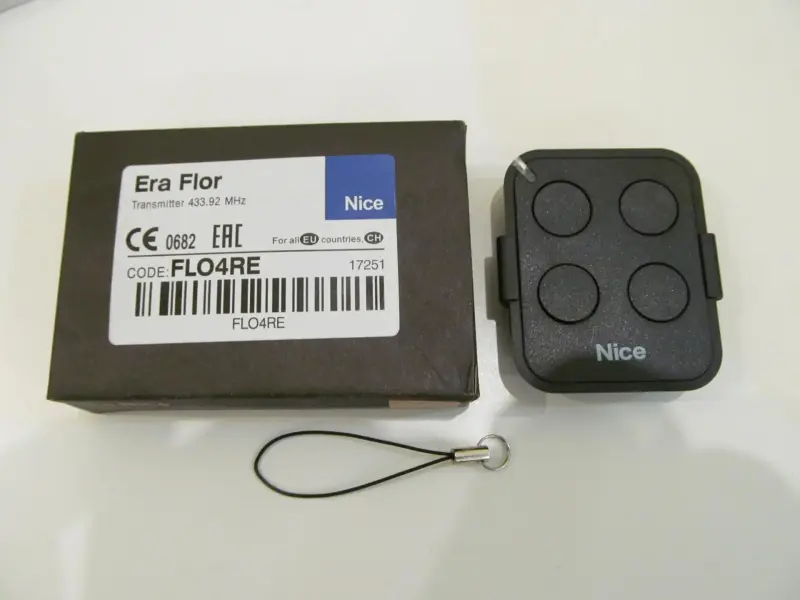 Пульт ДУ для ворот, ролет, шлагбаумов новый, Nice FLO4RE - Вся Беларусь - 233625 - Доска объявлений Kupika.by - Фото 3