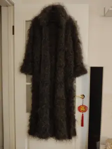 Пальто новое. Натуральный козий пух