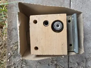 Замок гаражный дисковый