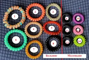Пружинка-резинка-браслет, новый