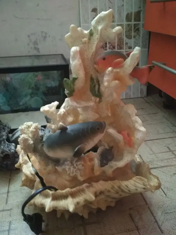 Фонтан настольный