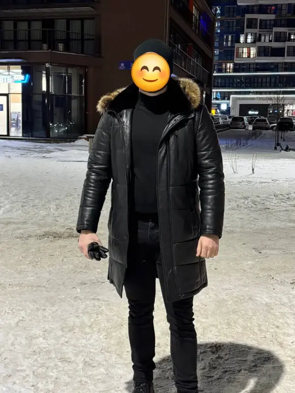 Мужской кожанный удлиненный пуховик 50р-р DAVID MOORE - Вся Беларусь - 231695 - Доска объявлений Kupika.by - Фото 6