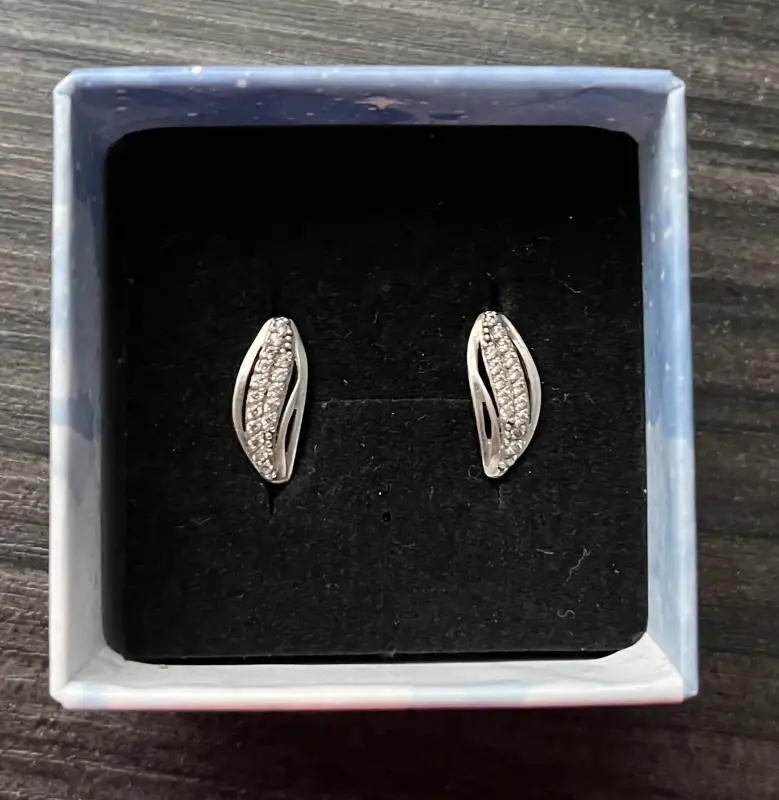 Серьги серебряные