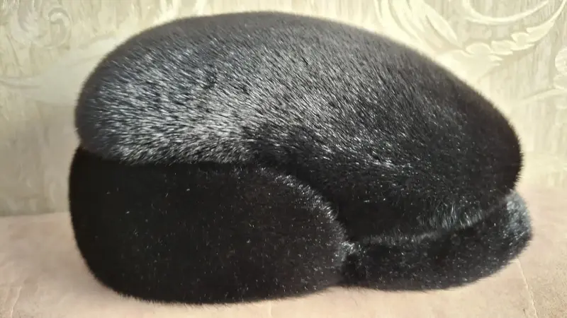 Шапка мужская из нерпы