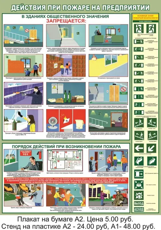 Пожарная безопасность. Плакаты - Вся Беларусь - 234423 - Доска объявлений Kupika.by - Фото 2