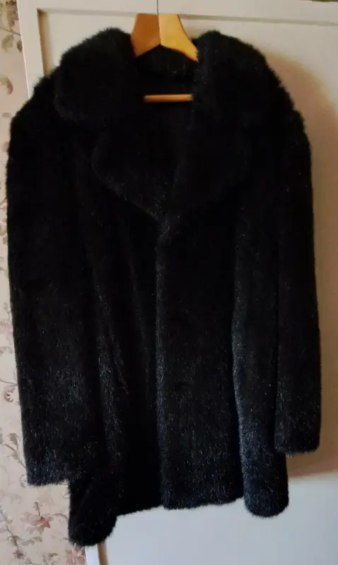 П/шубок мужской черный, как новый, иск.мех, р.52 - Вся Беларусь - 232251 - Доска объявлений Kupika.by - Фото 2