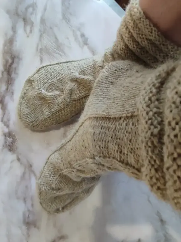 Диванные носки из овечьей шерсти - Вся Беларусь - 233908 - Доска объявлений Kupika.by - Фото 3