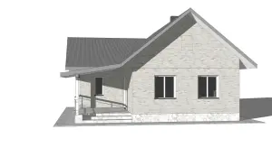 Перепланировка и реконструкция дома в Руденске, заказать проект у архитектора Руденск