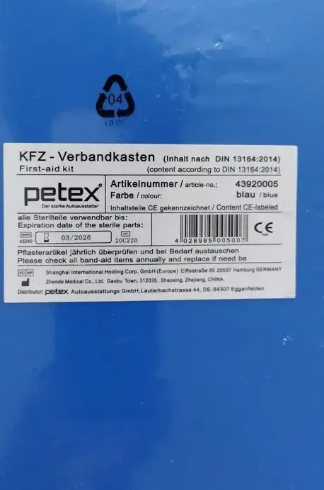 Автомобильная аптечка (Германия) - Вся Беларусь - 234611 - Доска объявлений Kupika.by - Фото 5