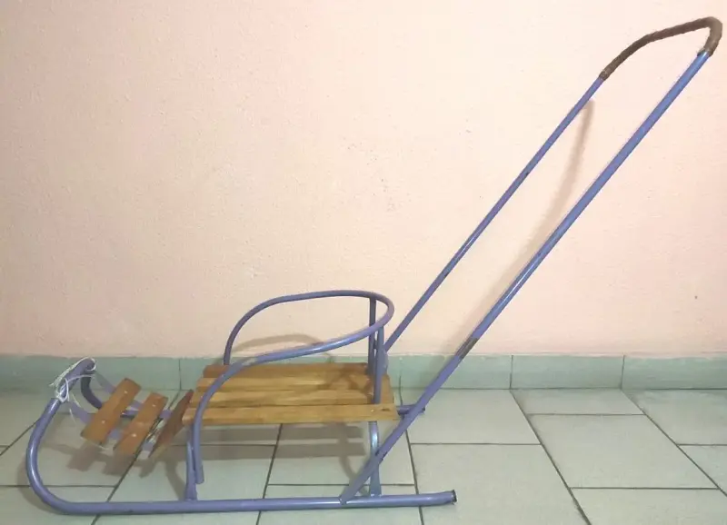 САНКИ Детские металлические