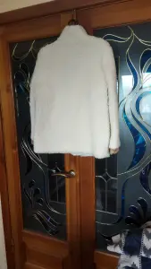 Куртка меховая белая