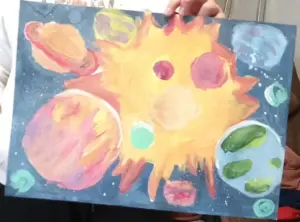 Картина ручной работы