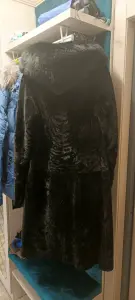 Шуба мутоновая натуральная женская