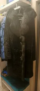 Шуба мутоновая натуральная женская