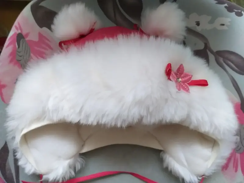 Шапка розовая с мехом на 2-3года, как новая - Вся Беларусь - 232271 - Доска объявлений Kupika.by - Фото 3