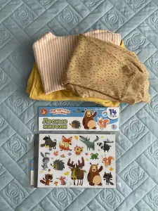 Комплекты одежды для малыша 80–86 см + подарок