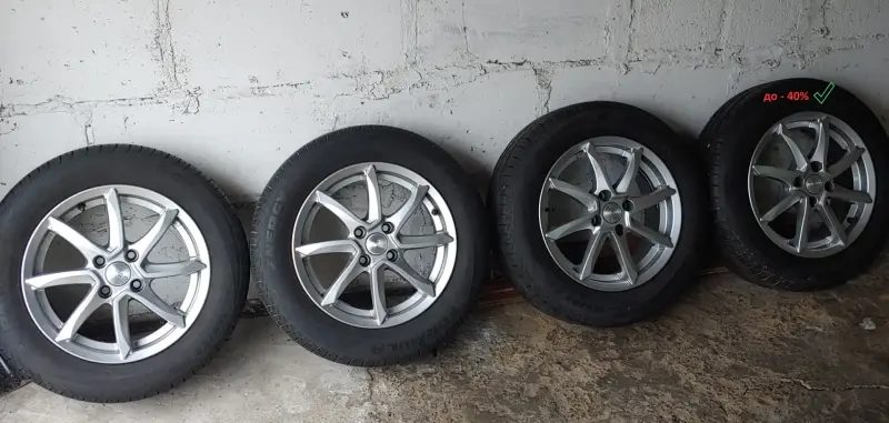 Литые диски R15 с резиной Formula Energy 185/65R15 88T