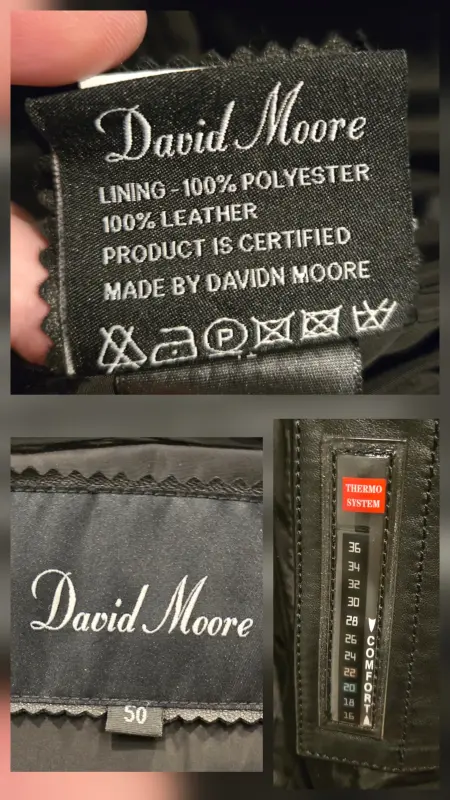 Мужской кожанный удлиненный пуховик 50р-р DAVID MOORE - Вся Беларусь - 231695 - Доска объявлений Kupika.by - Фото 7