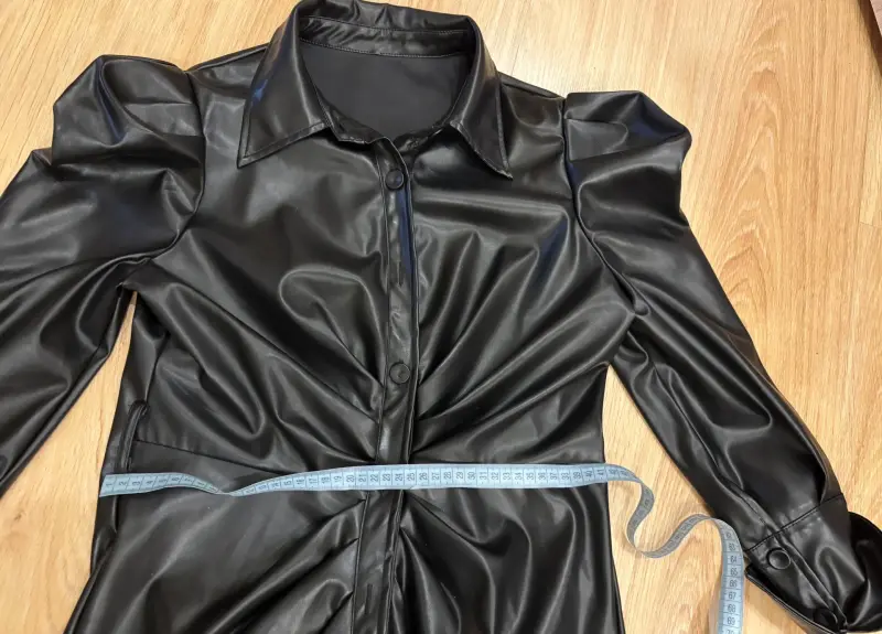 Платье из экокожи  с модными рукавами /куплено в Италии - Вся Беларусь - 233289 - Доска объявлений Kupika.by - Фото 5