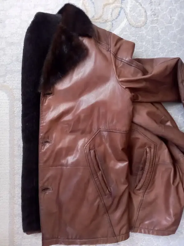 Мужская верхняя одежда - Зимняя статусная кожаная куртка от фирмы ARES - Вся Беларусь - Фото 11 Зимняя статусная кожаная куртка от фирмы ARES - Вся Беларусь - 232096 - Доска объявлений Kupika.by - Фото 11