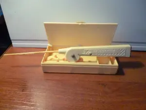 Ретро зимняя удочка ВОЕНОХОТ №1