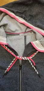 Худи/ толстовка/ кофта на замке c карманами немецкого бренда Cecil, размер S