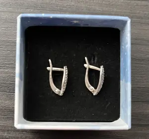 Серьги серебряные