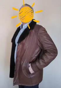 Зимняя статусная кожаная куртка от фирмы ARES