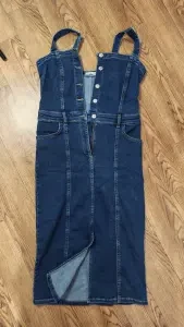 Сарафан джинсовый