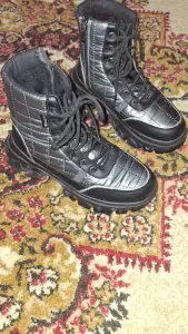 Сапоги теплые, дутики