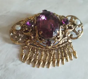 Брошь.Чехия.