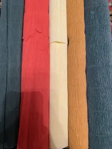 Гофрированная бумага для творчества