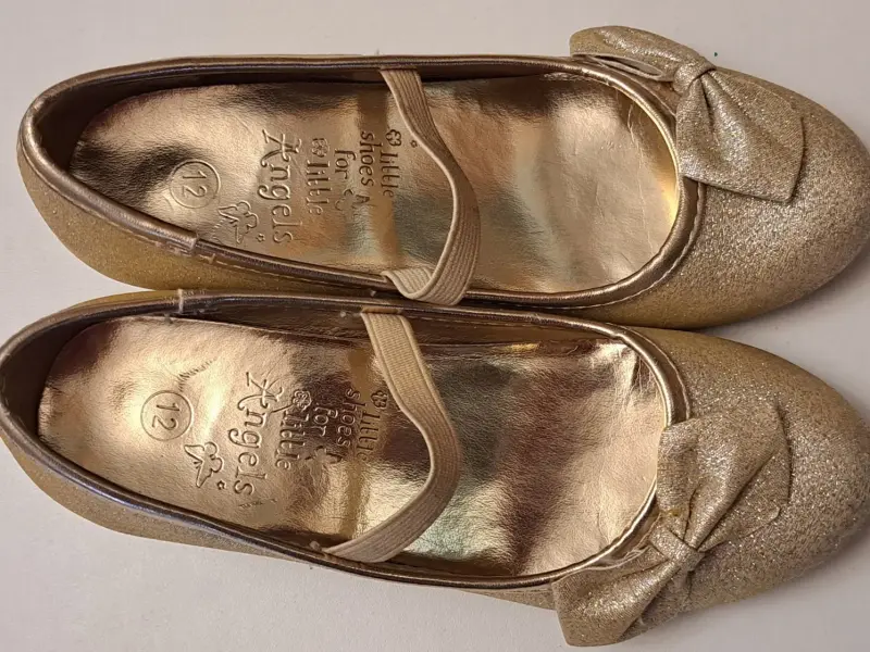 Туфли на выпускной золотые в блестках Ангел, на р.29,5-30 (стелька 20см), б.у - Вся Беларусь - 237972 - Доска объявлений Kupika.by - Фото 6