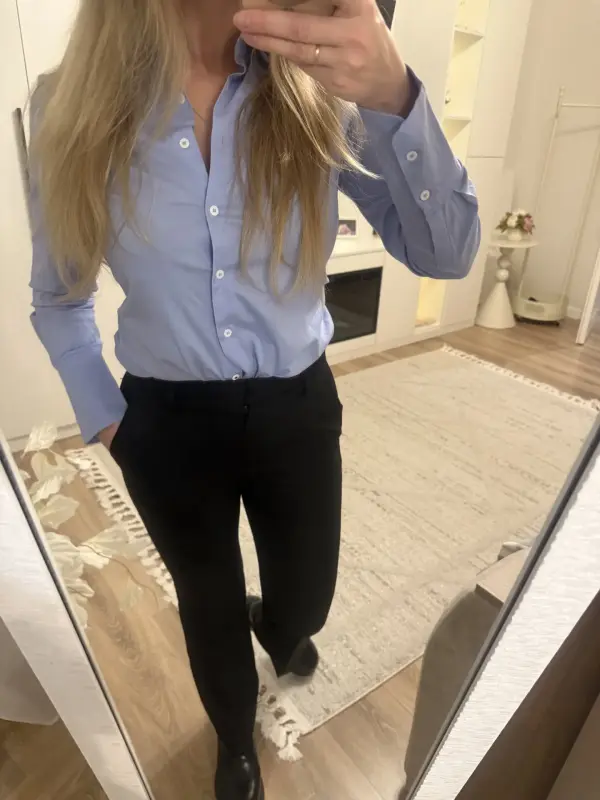 Рубашка mango и брюки Zara