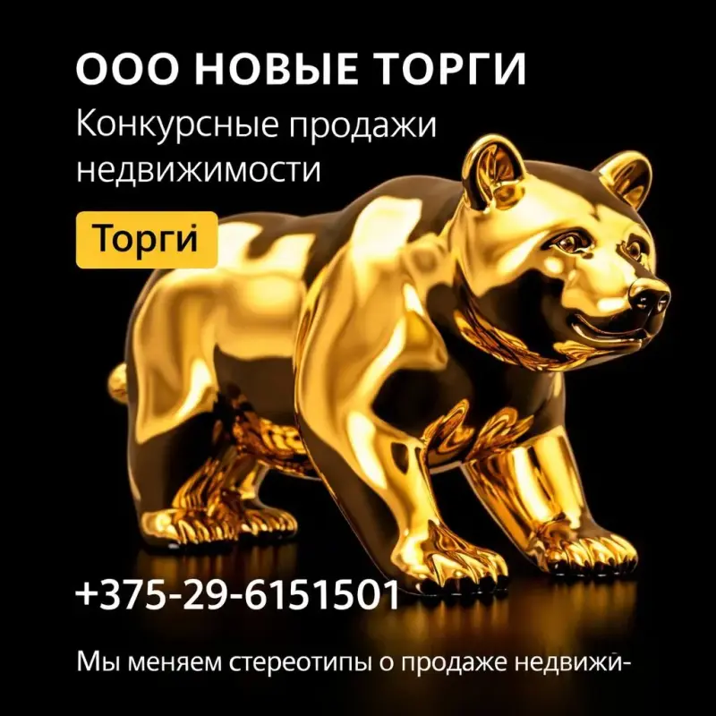 Конкурсные продажи недвижимости, торги.