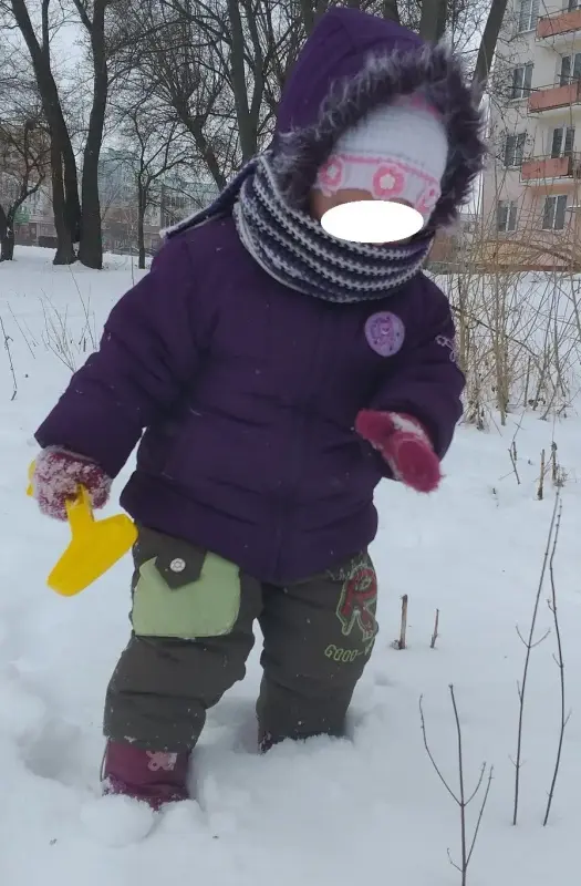 Фиолетовая куртка зимняя на 1-2года, рост 86 - Вся Беларусь - 237429 - Доска объявлений Kupika.by - Фото 3