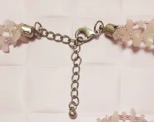 КОМПЛЕКТ УКРАШЕНИЙ "РОЗОВЫЙ ФЛАМИНГО" (ГОРНЫЙ ХРУСТАЛЬ, РОССИЯ)