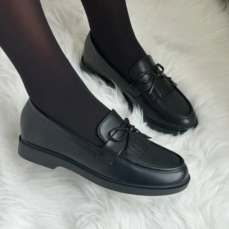 Элегантные туфли-лоферы чёрного цвета, размер 36 - Вся Беларусь - 236407 - Доска объявлений Kupika.by - Фото 3