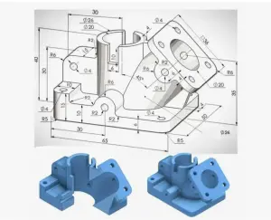Корпусные детали Инженерная графика