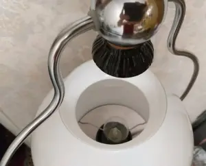 Люстра керамика-металл-стекло толстое цветное, б.у