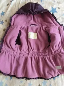 Сиреневая  куртка на весна-осень на 1-2года