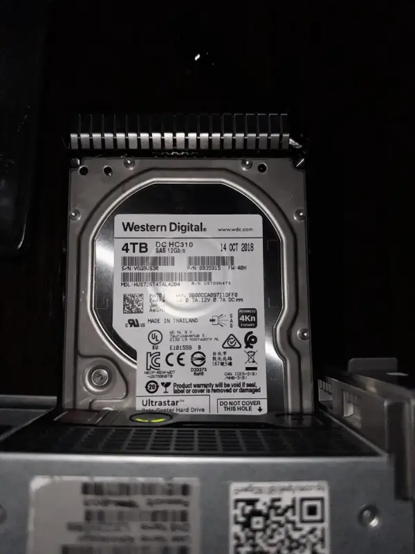 Жесткий диск WD HGTS SAS 4TB 4Kn drive