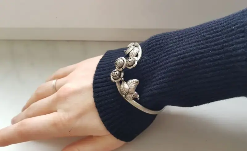 Редкий, винтажный браслет- кафф 'Розы' 1980г, СССР - Вся Беларусь - 236672 - Доска объявлений Kupika.by - Фото 9