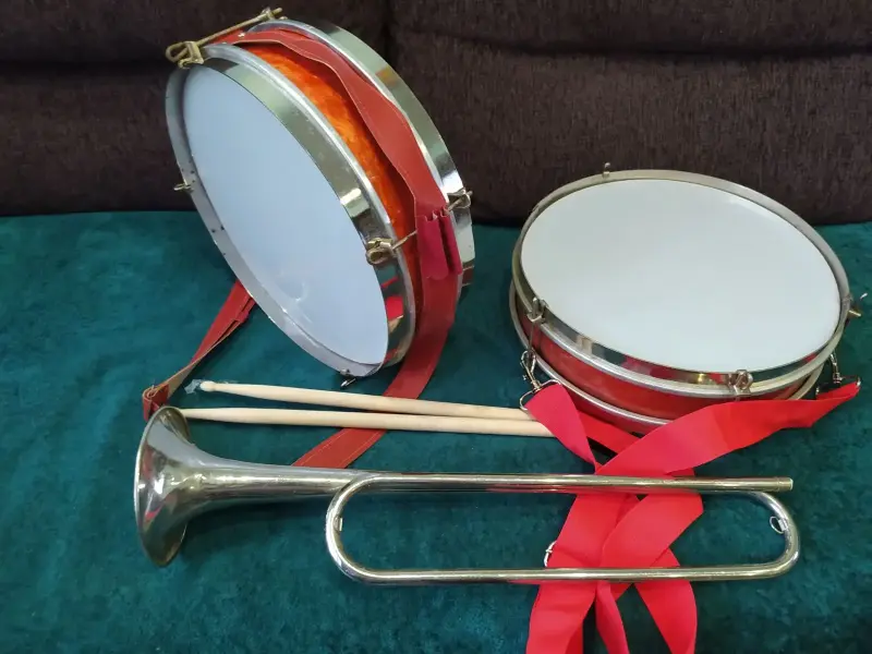 Барабан пионерский СССР